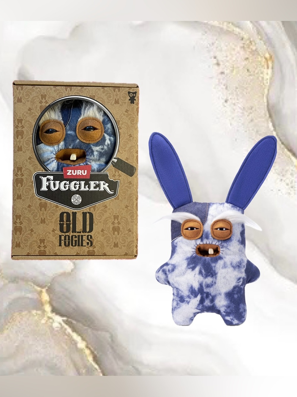 New Fuggler Old Fogies Rabid Rabbit 9-Inch Plush ZURU Ugly Monster Collectible